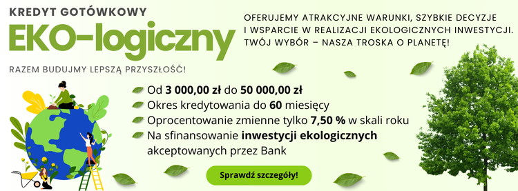 EKO - logiczny Kredyt Gotówkowy