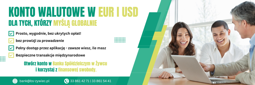 IB - Konto walutowe w EUR i USD